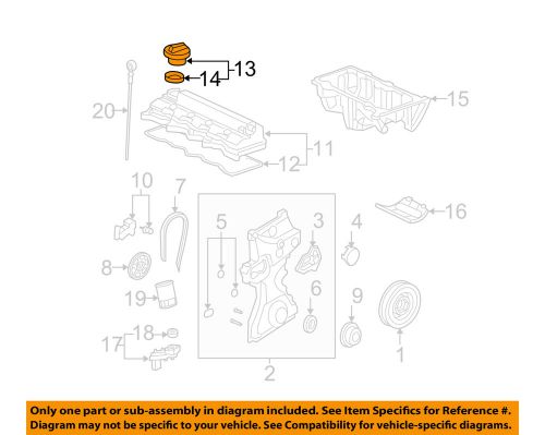 Honda oem engine parts-filler cap 15610raaa01