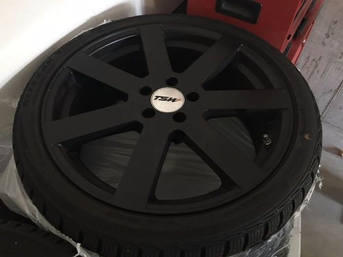 Set of winter rims and tires used on 2015 e63 amg 4matic sedan