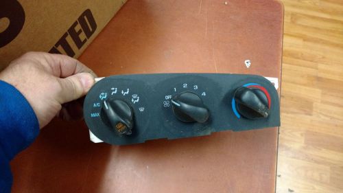 Oem 1996 chevy lumina car ac climate control  w/rear defroster