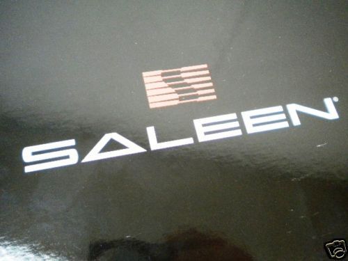 Saleen mustang 6 speed tremec trans conversion manual booklet book 2005-09