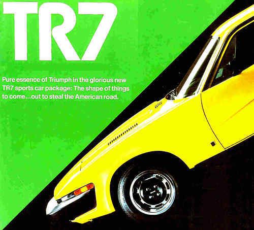 1975 triumph tr7 factory brochure-triumph tr7