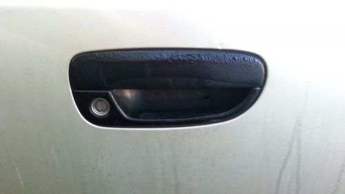 Hyundai accent 2000 - 2003 3 hatch silver manual 1.5 outer door handle rh front