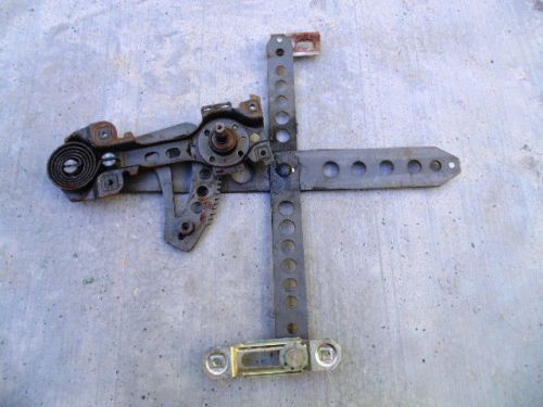 79 93 vw cabriolet  rabbit mk1 oem rear right passenger manual window regulator