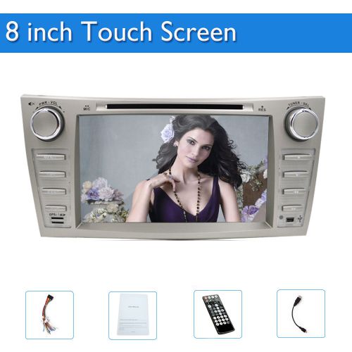 Gps navi car stereo for toyota camry 2007-2011 bluetooth auto mp3/dvd player usb