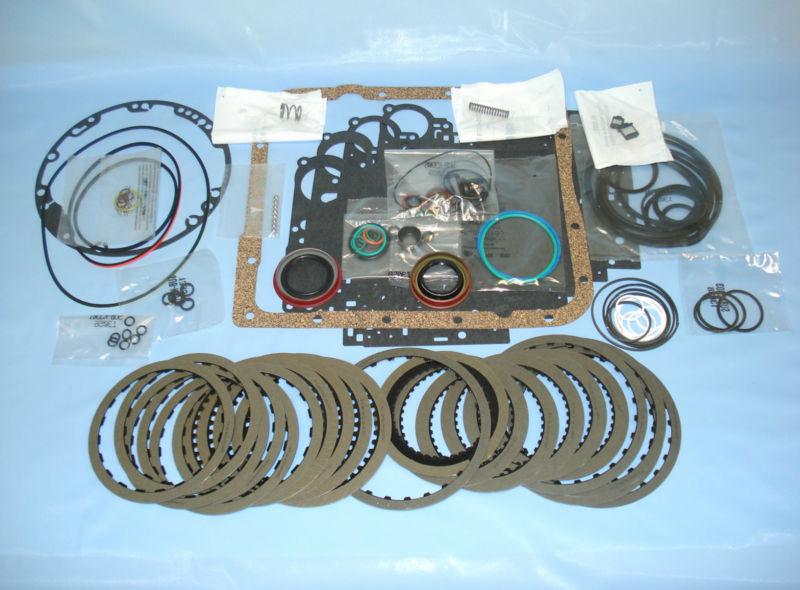 4l60e transmission rebuild kit w/ hi energy frictions plus* and free kwik ship!