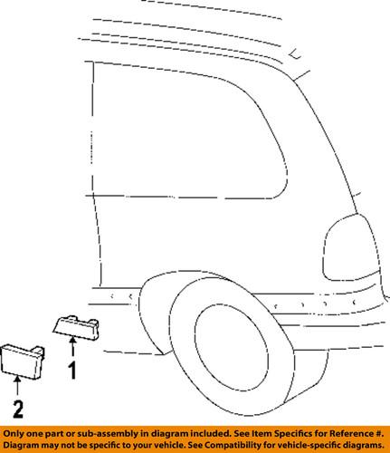 Mopar oem rq31tzzaa side panel-side molding