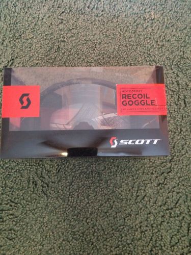 Scott motorsport recoil goggle black