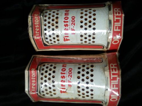 2 firestone oil filters pf-200