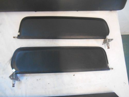 1969 70 71 dodge pickup truck pair of black visors mopar lt 2833266 rt 2833267