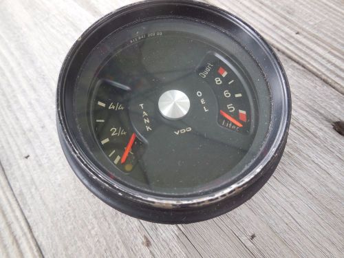 Porsche 911 fuel (gas) / oil combo gauge vdo  911 641 202 00