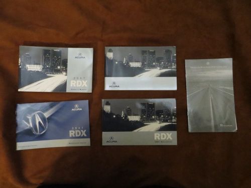 2007 acura rdx owners manual kit