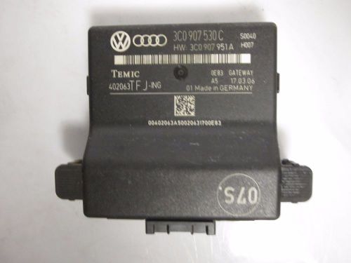 2006 07 08 09 10 volkswagen passat gateway control module genuine oem 3c0907530c