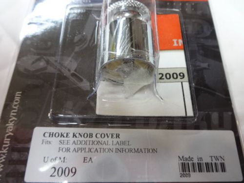 Harley davidson 1988-2006 sportster chrome choke cover knob