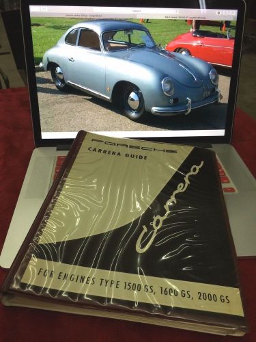 Excellent original genuine porsche 356 carrera gs assembly guide workshop manual