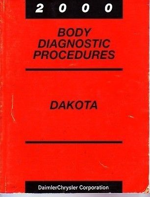 2000 dodge dakota factory service manual body electrical diagnosis
