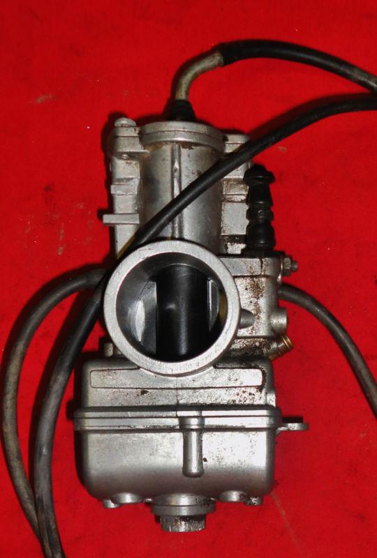 Suzuki  1988  rm250j -  mikuni tm flatslide carburetor - discontimued by suzuki