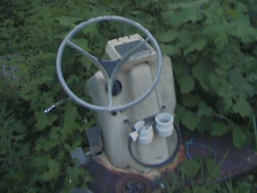 Rare three-wheel vintage harley davidson golf cart with steering wheel