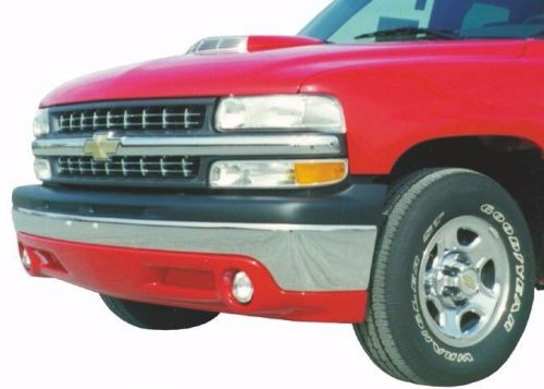 Chevy silverado lower front spoiler air dam primed lighted 1999-2002 jsp j3013