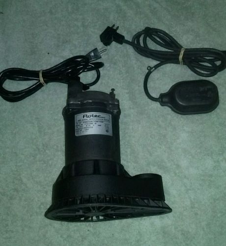 Flotec fpsc2200a-08 submersible pump