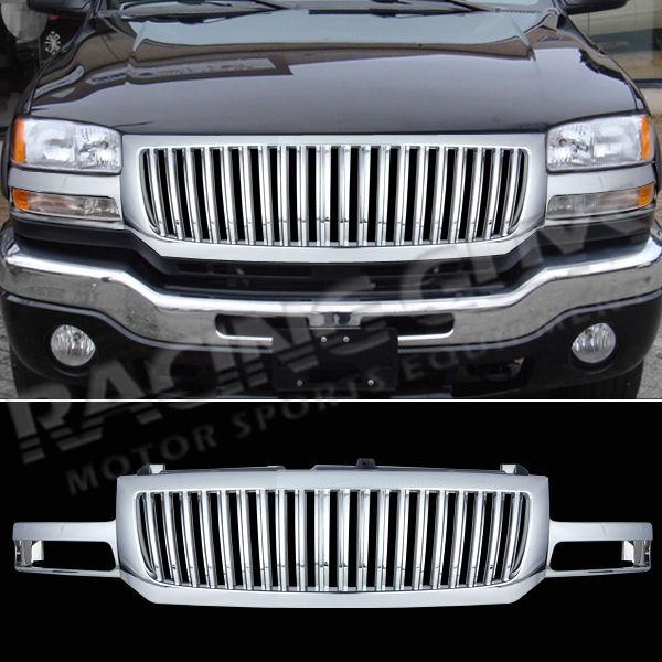 2003 2004 2005 2006 2007 gmc sierra 1500 2500 chrome grille body upgrade