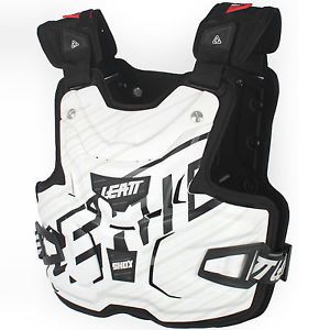 Leatt lite shox chest protector white