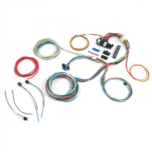 Ultra basic 11-fuse panel wire system bbc street rod 428 automotive gasser early