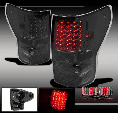 2007 2008 2009 2010 2011 toyota tundra truck led tail brake light lamp jdm smoke