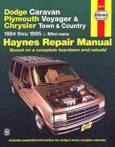 Plymouth voyager van repair shop manual 1984 1985 1986 1987 1988 1989 1990 1991