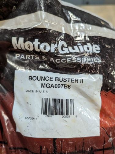 Motorguide boat bounce buster kit mga097b6 | ii black plastic