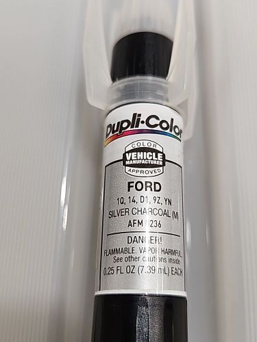 Dupli-color ford 1q, 14, d1, 9z, yn silver charcoal afm0236, scratch fix all-in1