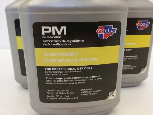 Carquest #151 pm oil service system treatment, 12 oz., (lot of 5) nnb