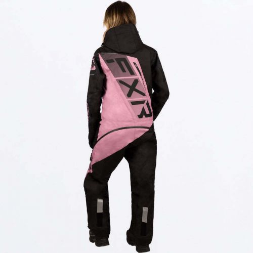 Fxr racing women&#039;s cx f.a.s.t. insulated monosuit 23 2 black/dusty rose