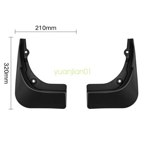 4pcs splash guards mud flaps mud fender mudguard for genesis gv70 2022-2024