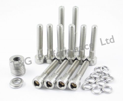 Stainless rocker cover bolt kit for jdm nissan march k11 (cg10 / cg13)