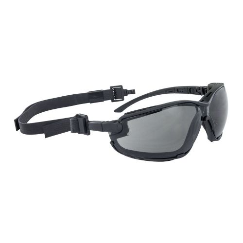 Sas safety corp. 5103-01 gloggles safety goggles/glasses all-in-one - gray lens