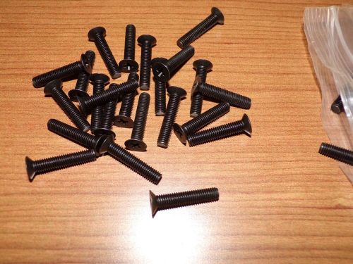 Aviation black brass oxide instrument panel screws ms24693bb276, qty 25