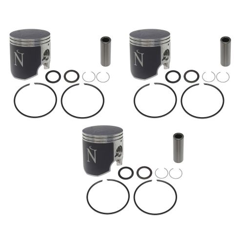 3 namura .020 over bore piston kits for yamaha many 1999-2005 1200 pwc 80.5mm