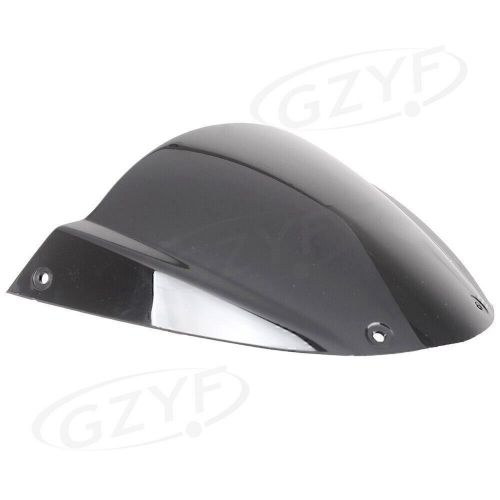 Double bubble windscreen motorcycle screen black for ducati 696 universal motor