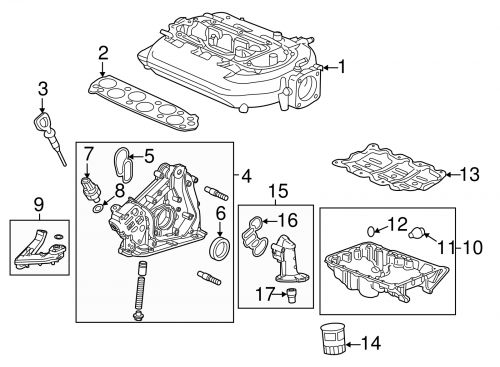 Genuine honda gasket oil filter base 15302-rdv-j00