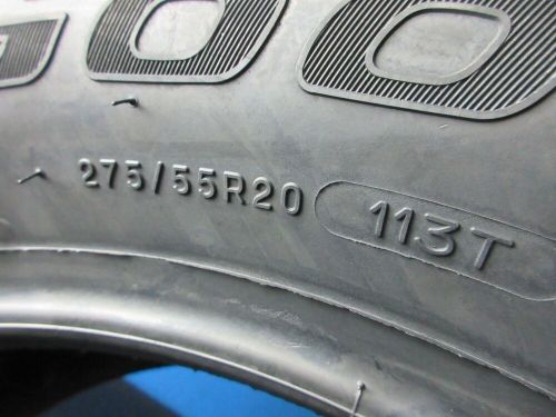 2 new bfgoodrich advantage t/a sport lt    275 55 20   no label   p179