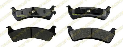 Monroe dx625 brake pad or shoe, rear-monroe dynamics brake pad