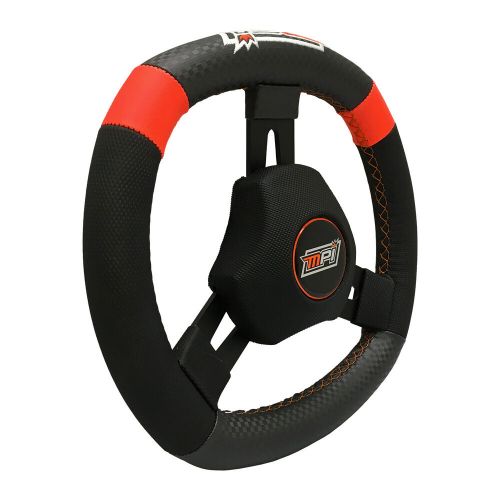 Mpi mpi-kqs-11-a quarter midget aluminum 11&#034; racing steering wheel free mpi pad