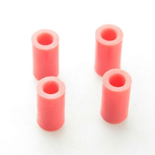 4pcs 28mm 1.1&#034; silicone blanking cap intake vacuum hose end bung plug red