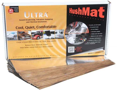 Hushmat 10401 ultra floor/firewall sheet kit 12 in. x 23 in. sheets (38.700 sq.f