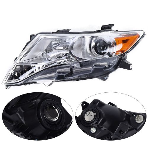 For toyota venza headlight headlamp front head light halogen lamp 2009-2016 pair