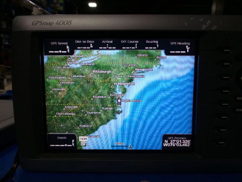 Garmin gpsmap 4008 marine gps with color screen v5.30