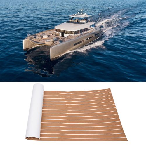 94.5&#034;  eva faux foam teak marine boat decking sheet flooring mat yacht carpet