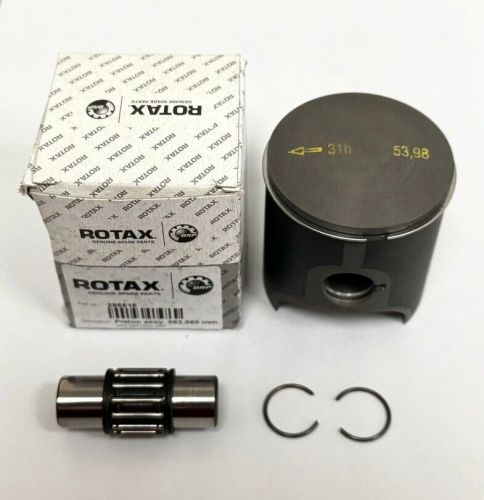 Genuine oem rotax max evo fr125 dd2 125 piston, ring, pin, bearing clips 53.98mm