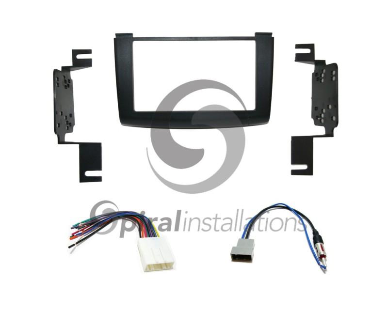 Nissan rogue 2008-up dd radio stereo mounting installation dash kit combo +wh+at