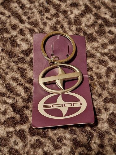 Scion xb bb toyota nos keyring keychain collectible one sided metal dealer logo